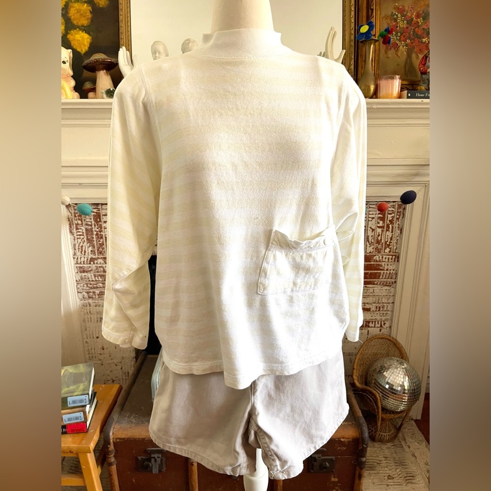 Vintage striped top